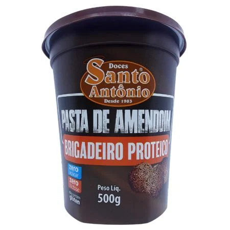 Pasta de Amendoim Proteica – Doces Santo Antônio 500g – JC Alimentos